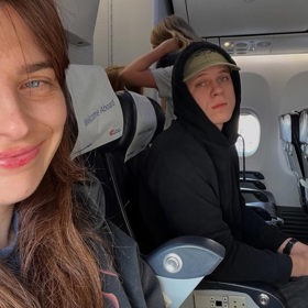 Zdeněk Piškula se slovenskou zpěvačkou Katarziou.