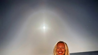 FOTO: Lucie Borhyová odzbrojila fanoušky svým úsměvem.