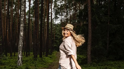 FOTO: Taťána Kuchařová v kampani Ministerstva životního prostředí.