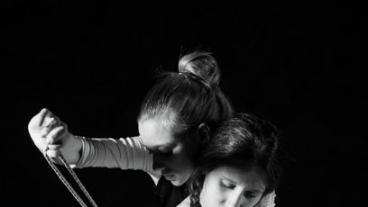 FOTO: Tereza Těžká se věnuje svazování.