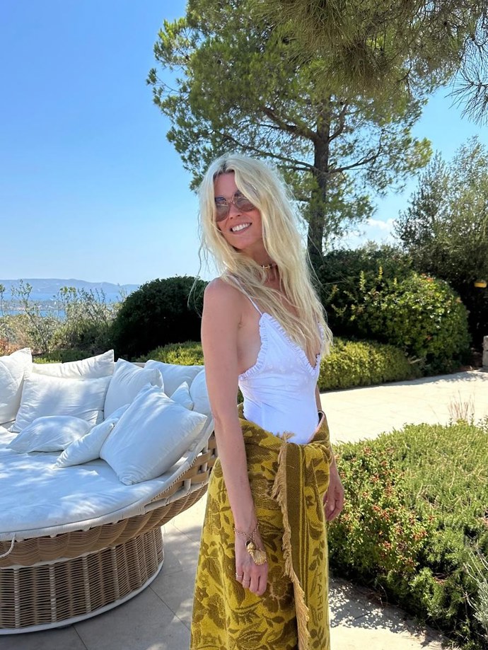 Claudia Schiffer rozhodně nevypadá na 55 let.