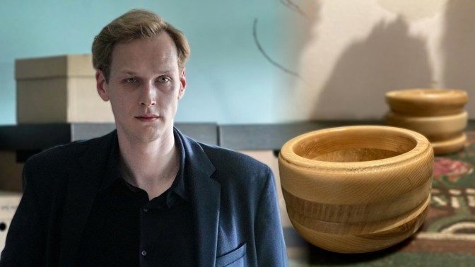 Herec Vojtěch Vondráček vlastnoručně vyrábí dřevěné misky: Vydělají mi víc peněz než divadlo