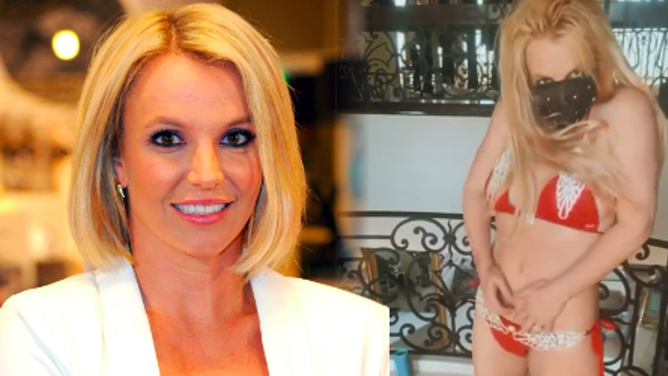 Britney Spears už neví co roupama: Polonahá se předvedla v bizarním videu