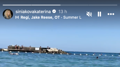 FOTO: Kateřina Siniaková si užívá chvíle v Monaku.
