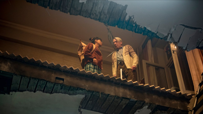 FOTO: Německý thriller Cihla se natáčel v Barrandovských ateliérech.