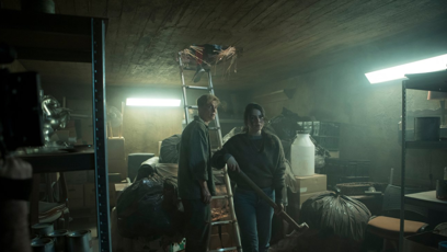 FOTO: Německý thriller Cihla se natáčel v Barrandovských ateliérech.