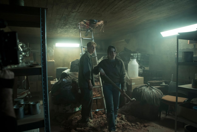 Německý thriller Cihla se natáčel v Barrandovských ateliérech.
