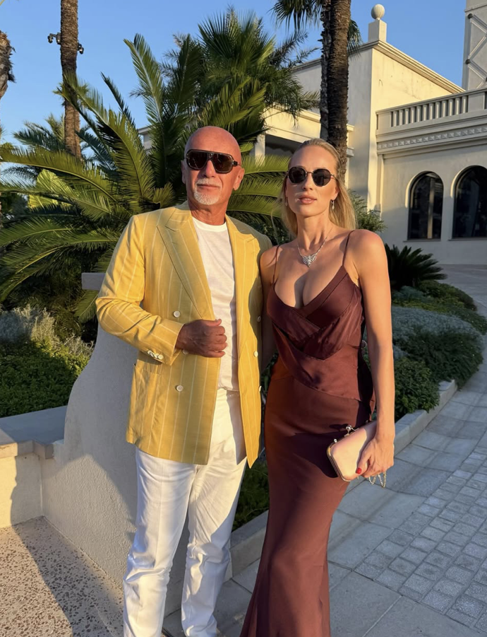 Anna-Marie Chladová s manželem Richardem Chladem ve Francii.