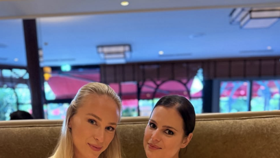 FOTO: Ornella Koktová si užívala večer s Annou-Marií Chladovou.