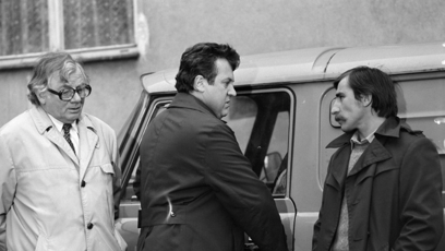 FOTO: Vlastimil Hašek, Bronislav Poloczek a Pavel Zedníček v seriálu Malý pitaval z velkého města.