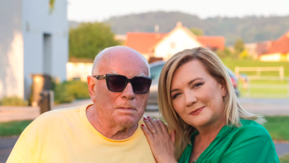 FOTO: Alena Schillerová se svým tatínkem.