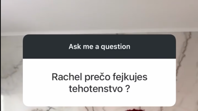 FOTO: Rachel je 9. měsící.