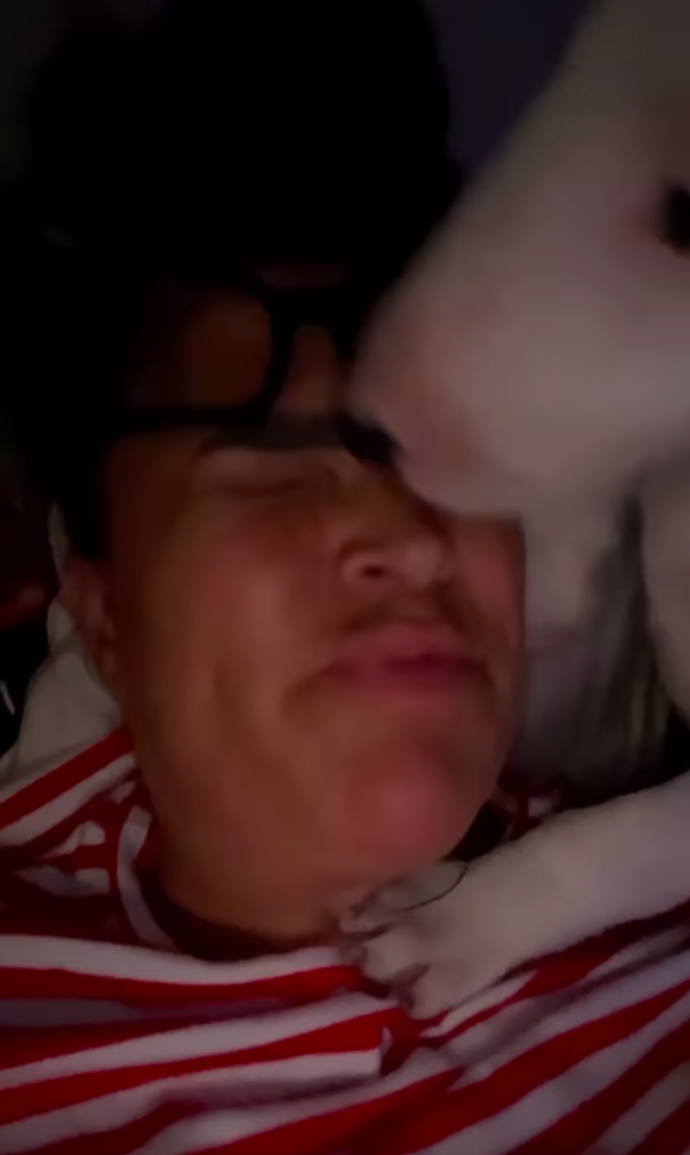 Mahuleny vyjádření narušil její pes Tonda.