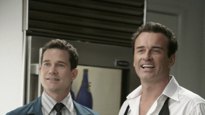 FOTO: Dylan Walsh a Julian McMahon.