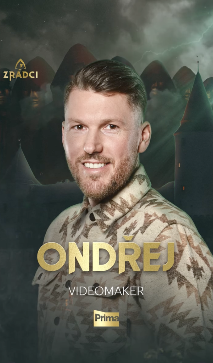 Ve Zrádcích bude i videomaker Ondřej Jüngling.