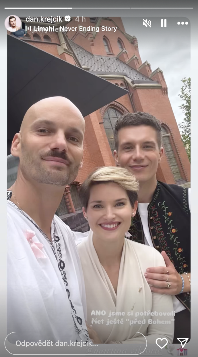 Oddala je farářka Martina Viktorie Kopecká.