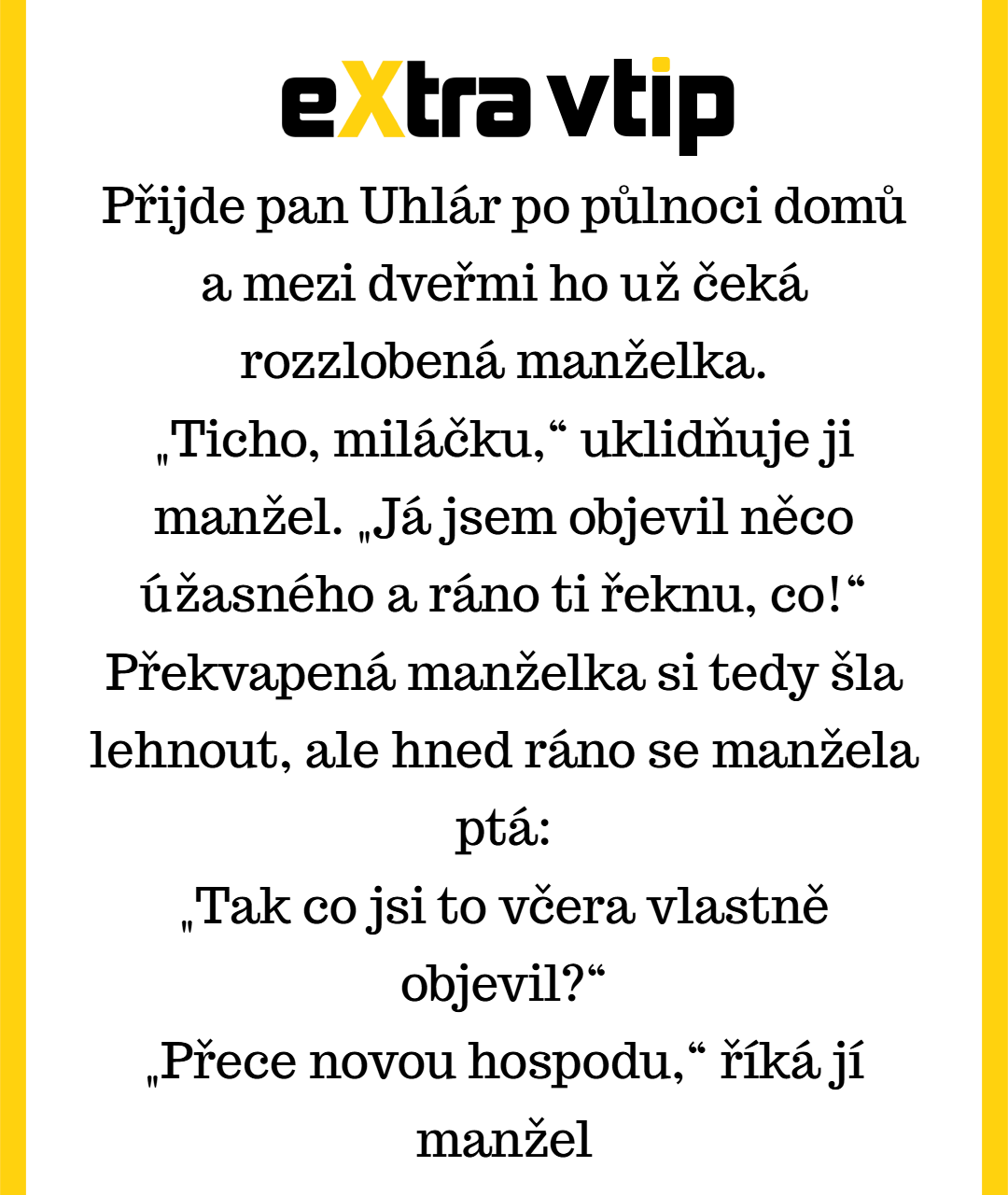 Když manžel objeví Ameriku… v hospodě