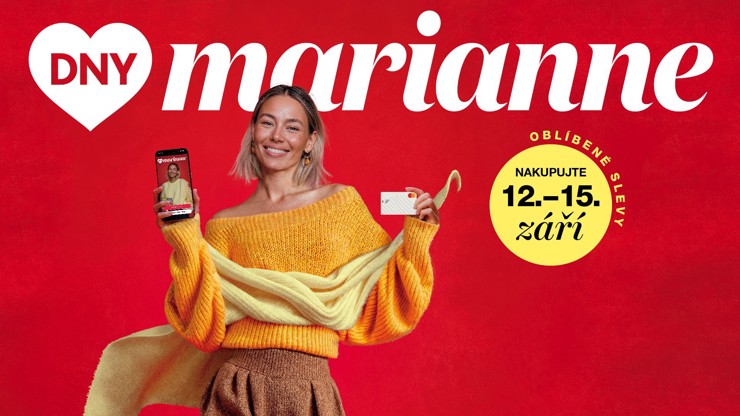 Dny Marianne proběhnou 12. až 15. září 2025. Dny Marianne proběhnou 12. až 15. září 2025.