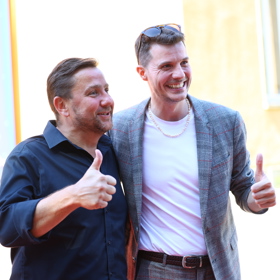 Martin Hranáč s Janem Punčochářem. 