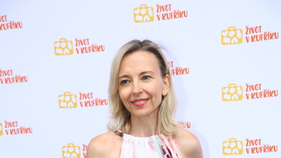 FOTO: Marcela Rojíčková na akci Život v kufříku.