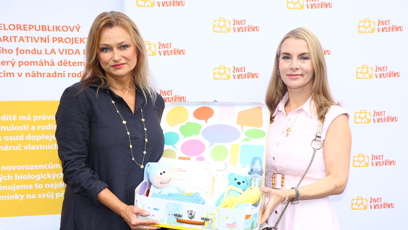 FOTO: Karla Mráčková a Jana Adamcovou jsou ambasadorky Života v kufříku.