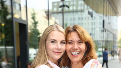 FOTO: Karla Mráčková s Michaelou Dolinovou.
