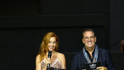 FOTO: Hanka Vagnerová a Saša Jány byli moderátory show.