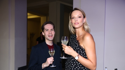 FOTO: Michaela Kociánová s módním návrhářem Borisem Králem.