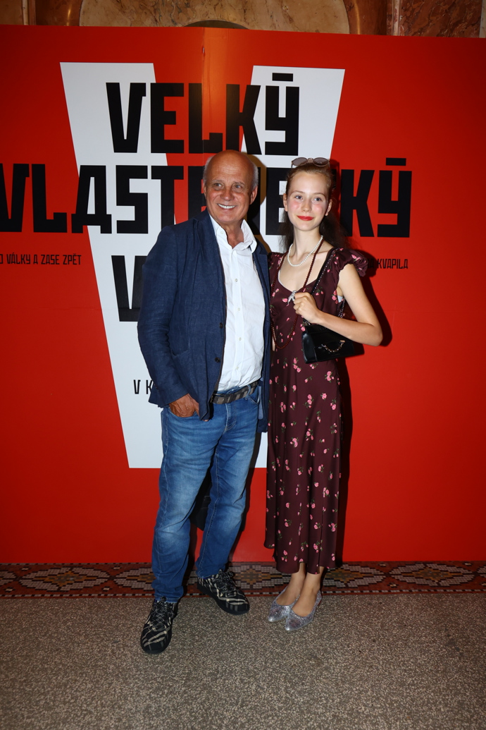 Michal Horáček s dceru Julií.