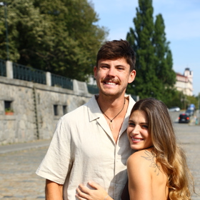 Honza Mrkous a Paulína Bošková.