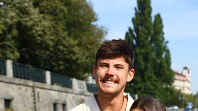 FOTO: Honza Mrkous a Paulína Bošková.