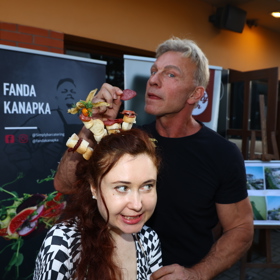 Martin Maxa také dostal zálusk a ochutnal dobrotu.
