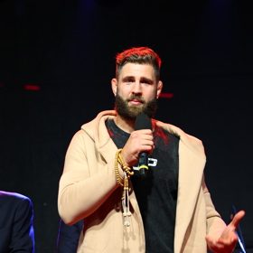 Jiří Procházka promluvil k hostům.