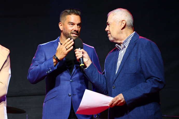 Marek Eben spolu s Petrem Švancarou.