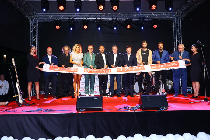 Opening restaurace L'Osteria v Brně.