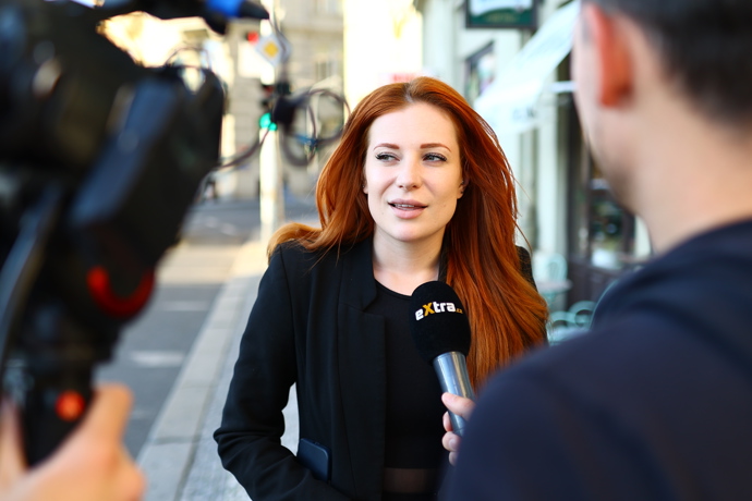 Kateřina Bláhová během rozhovoru pro eXtra.cz.