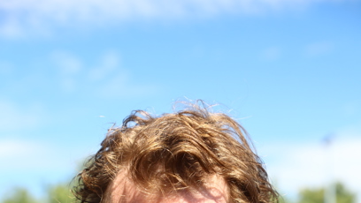 FOTO: Martin během příchodu.