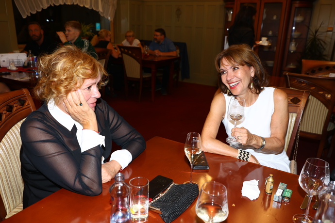 Michaela Dolinová na party Muže roku.