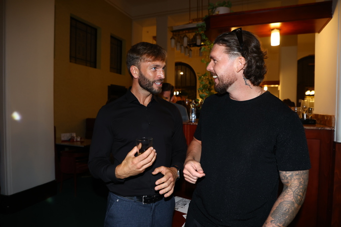 Party Muže roku (vpravo Matyáš Hložek).