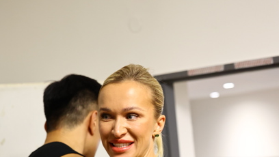 FOTO: Nela v šatně po zápase.
