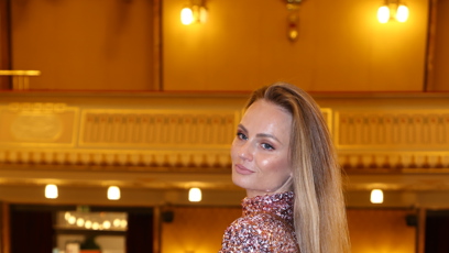 FOTO: Modelka Tereza Fajksová dorazila na slavnostní večer Anděla mezi zdravotníky.