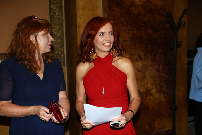 Nora Fridrichová jenom zářila.