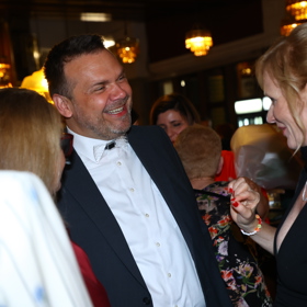 Ministr kultury Martin Baxa a Aňa Geislerová.