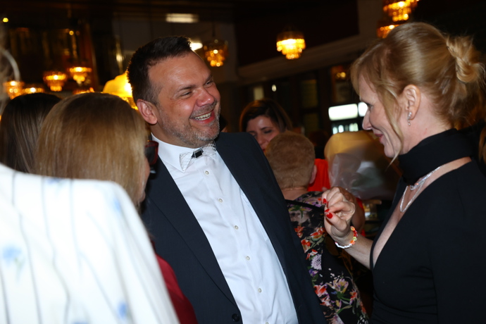 Ministr kultury Martin Baxa a Aňa Geislerová.