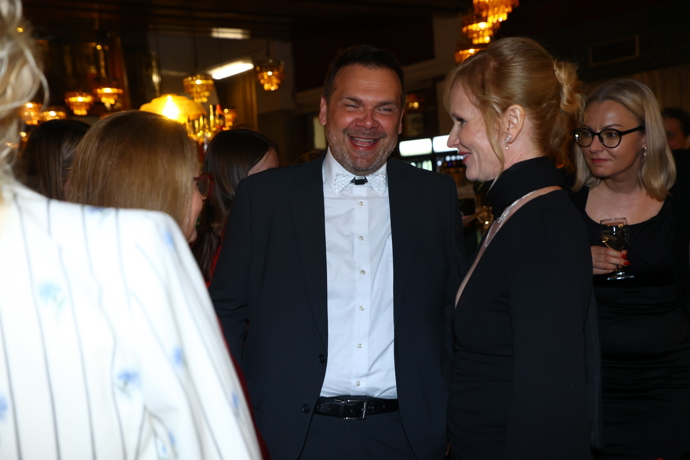 Martin Baxa na premiéře filmu Karavan.