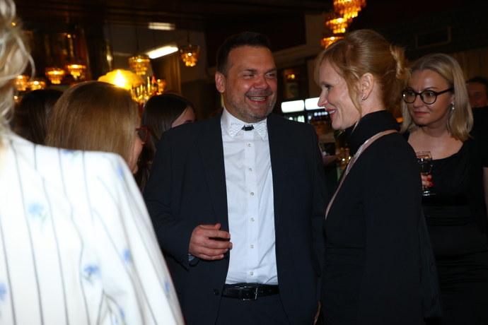 Martin Baxa přišel na premiéru filmu Karavan.