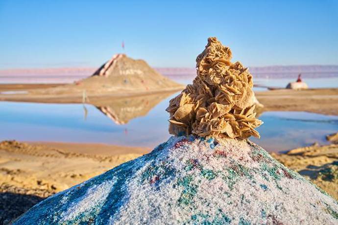 Tunisko – solné jezero Chott el Djerid