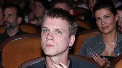 FOTO: Zdeněk Piškula na premiéře filmu Duchoň v Lucerně.