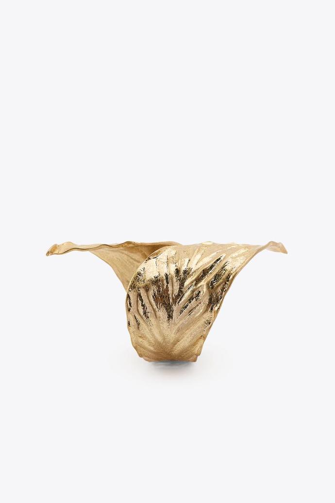 Kovový náramek list, Zara, 499 Kč