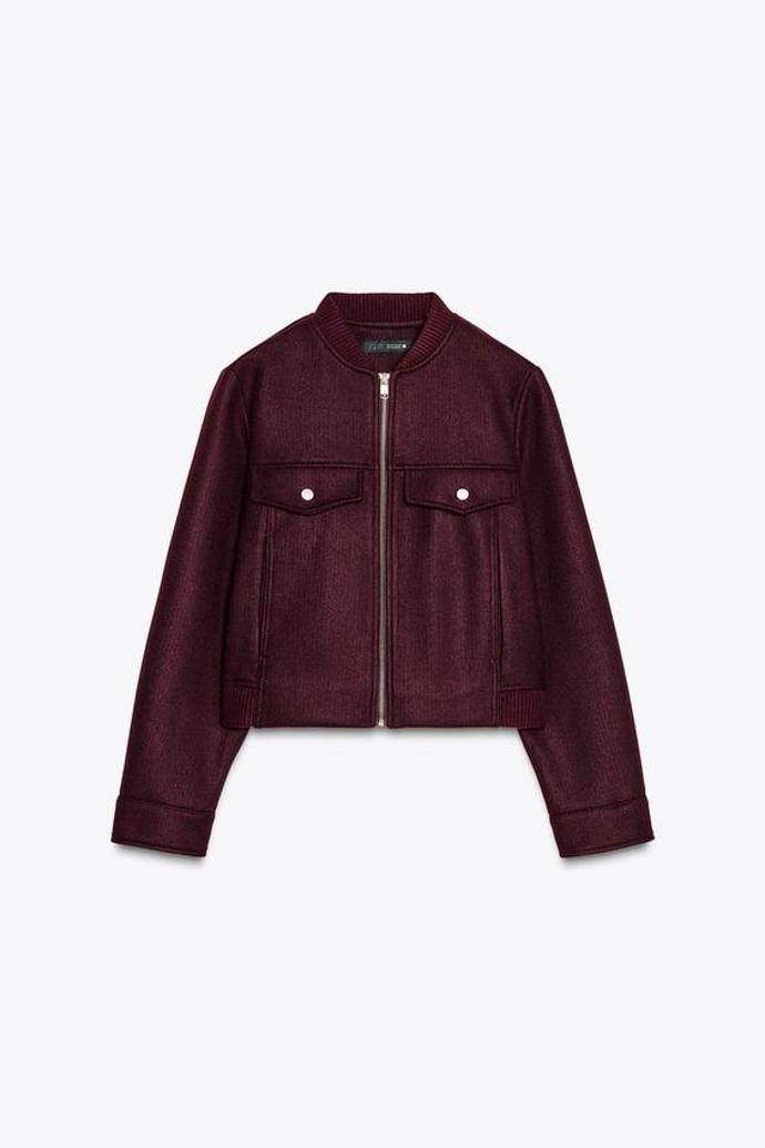 Krátká bunda, Zara, 999 Kč
